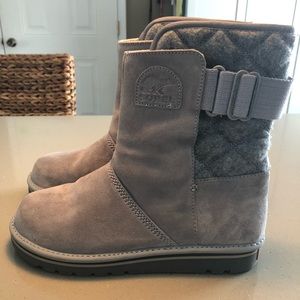 Sorel Women’s Rylee Boots. Gray, Size 10.